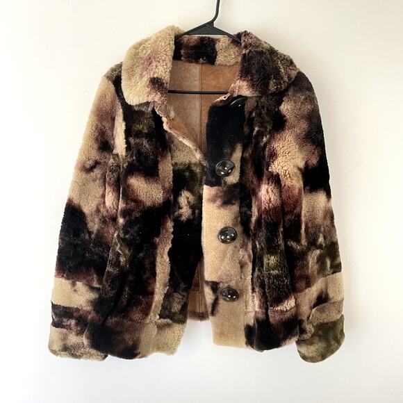 Vintage 70s Genuine Shearling Coat - Picture 4 of 10